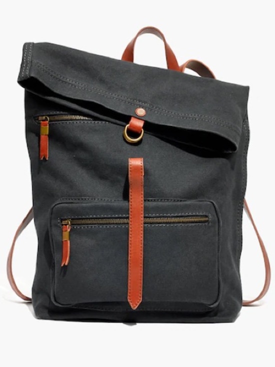 Madewell Handbags - Madewell The Canvas Foldover Backpack